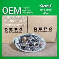 PERODUA KANCIL K4 02" FOG LAMP, BUMPER LAMP DEPO TAIWAN