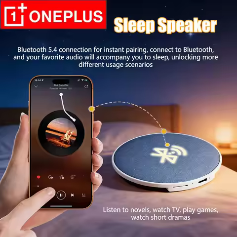 OnePlus Under Pillow Sleep Speaker Bluetooth5.4 Hi-Fi Dynamic Sound Wireless Music Player Home Sleep