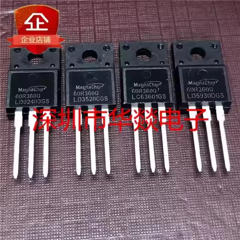 5PCS 60R360Q MMF60R360Q TO-220F 600V 11A In stock