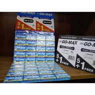 Spot 240pcs Blades GO-MAX Stainless steel Blade Super Stainless Shaving Blade Barbershop Saloon Goma