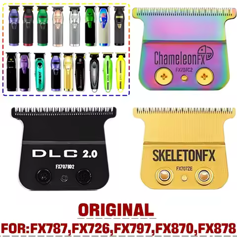 FX707 Blade Suitable For BAB PRO Trimmer Original Replacement Titanium Coated Blade For FX787 FX726 