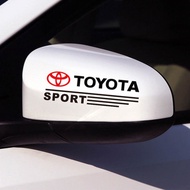 2PCS Toyota YARIS Vios R4 Corolla Highlander Camry Mirror Reflector Car Sticker Decorative Car Sticker