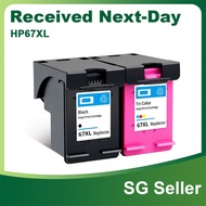 HP 67 HP67 Cartridge HP67XL Ink Cartridge Compatible for HP DeskJet 2821E 2700 2332 2333 2330 2732 2