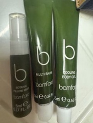 $10 set - 國泰航空 2025 new release Bamford body gel balm  and mist from Cathay Pacific business class a