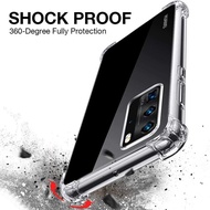 Shockproof Case Huawei Nova Y60 Y70 9 8 7 SE Pro 8i 7i 5T 4 4e 3 3e 3i P50 P40 P30 Mate 40 30 20 Pro Y9 Prime 2019 Y9s Y8s Y6s Transparent TPU Soft Phone Case Back Cover