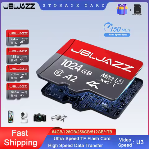 Micro SD Card Class 10 High Speed 1024GB 512GB Ultra-HD 4K Video 256GB A2 TF Flash Memory Card for X