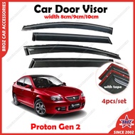 Air Press Window Door Visor Wind Deflector Kening Tingkap Kereta Accessories Car Acc for proton Gen2