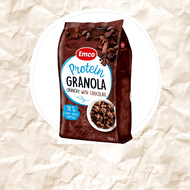 Emco Super Hi Protien Granola  - Chocolate 500gm (HALAL Certified) (18% Plant-Based Protein) SKU#918