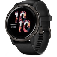 Garmin Venu 2 GPS Smartwatch (Slate Stainless) (Support Thai Language) (Stock in TH)