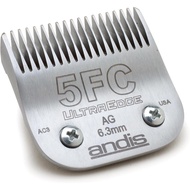 Andis Carbon-Infused Steel UltraEdge Dog Clipper Blade, Size-5 FC, 1/4-Inch Cut Length (64122)