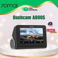 70mai A800S 4K Dash Cam Rear Cam Dual Vision Global Version A800 Adas Parking App Control