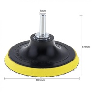 4 Inch Disc Sandpaper Self-adhesive Abrasive Pad