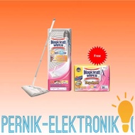 MAGICLEAN Wiper Mop 1 set FREE Magiclean Wiper Dry Sheet 20's