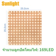 ไฟปลูกต้นไม้ปลูกพืช ไฟปลูกต้นกันชา ไฟเลี้ยงต้นไม้กระตุ้นตอบโต 220V Full Spectrum LED Grow Light ไฟเลี้ยงต้นไม้โตเร็ว2-3เท่า เหมาะสำหรับปลูกต้นกล้าผั