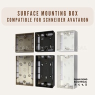 Surface Mounting Box Compatible with Schneider AvatarON / Avataron C | Guan Seng Electrical