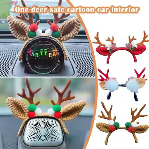 NEW For Volvo XC90 S90 S60 XC60 XC40 V60 V90 B&W BOWERS& Audio Antler Deer Car Interior Decoration A