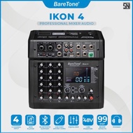BareTone IKON 4 Audio MIxer - Professional MIxer 4 channel