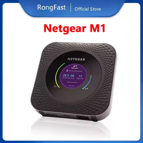 M1 Netgear Nighthawk MR1100 4GX Gigabit LAN/WAN RJ45 LTE Mobile Router 3G 4G Router Modem with SIM S