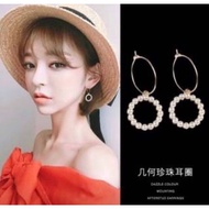 Bead Hoop/Hoop ️ Earrings