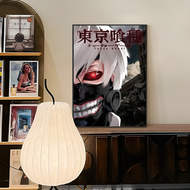 Perilla-อะนิเมะ "Tokyo Ghoul" (Tokyo Ghoul/Tokyo Ghoul) Kaneki Ken ภาพวาดโปสเตอร์สีน้ำมันทนทานเต็มพื
