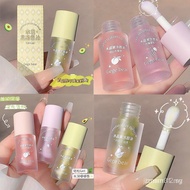 Gege bear Minyak Bibir Jeli Melembapkan dan Menghidratkan Penjagaan Bibir Lipstik Asas Pelapik Bibir