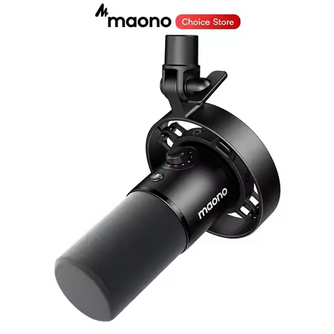 MAONO PD300X Dynamic Microphone XLR USB Podcast Microphone 192kHz/24bit Mic for Content Creation Hom