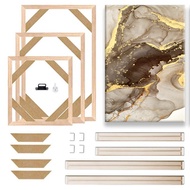 30x40 40x60 50x70cm Canvas Frame Wooden Frames Wooden Photo Oil Painting Canvas Diamond Painting Fra