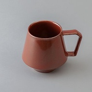 日本39arita 日本製有田燒陶瓷馬克杯-500ml-鉄赤
