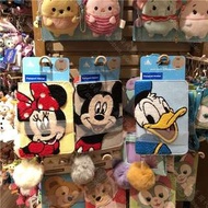 香港迪士尼 米奇米妮唐老鴨 可愛卡通護照夾機票夾證件夾卡套卡包
