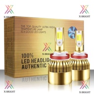 X-BRIGHT 2-COLOR LED CAR HEADLIGHTS H8 H9 H11 HB3 HB4 H1 H7 2 PCS R311