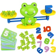 Aitbay Cool Math Game, Frog Balance Counting Toys for Boys & Girls Educational Number Toy Fun Childr