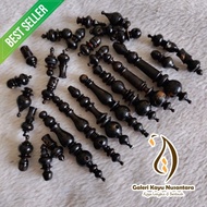 Black Sea Root Head Set Size 6mm