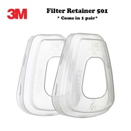 3M Filter Retainer 501 (1 Pair)