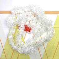 PTT Slinger Tinsel Rumbai 2 Meter Hiasan Pohon Natal Motif Bintang Love Aksesoris Dekorasi Rumah Orn