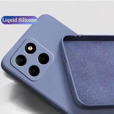 For Honor 70 Lite Case Cover Huawei Honor 70 Lite Capas Bumper Shockproof TPU Liquid Silicone Soft C