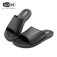 ADDA 12Y01 Rubber Slippers Black Size 7-11 Slippers Men Sandals Men