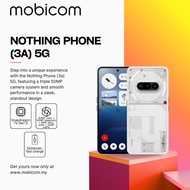 Nothing Phone (3a) 5G | Snapdragon 7s Gen 3 | 50MP Telephoto | 120Hz AMOLED