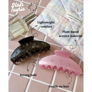 Emi | Hair Faerie Eco friendly 100% Cellulose Acetate Hair Claw Sustainable Strong Grip Protective C