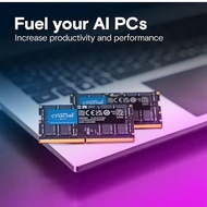 Sodimm DDR5 Laptop RAM 48GB 5600MHz Crucial, for Mini PC Laptops with More Than 2 Years Warranty