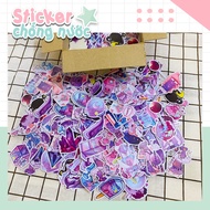 GALAXY purple sticker Set - waterproof sun protection sticker