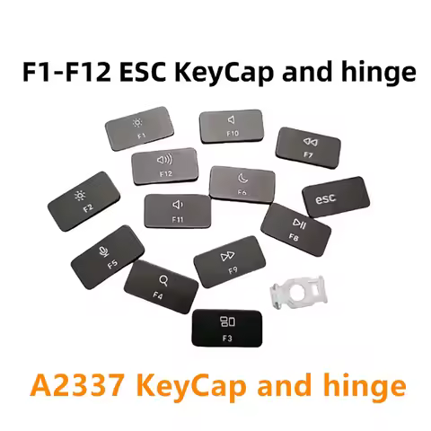 New Replacement Keycap F1-F12 ESC KeyCap and hinge Applicable For 13" M1 A2337 Keyboard Keycap 2020 