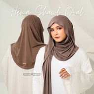 Alawiyahijab - Hema Shawl Oval [Buy 2 Get Cheaper] (Pashmina Rayon Oval Grade T-Shirt a Alawiyahijab