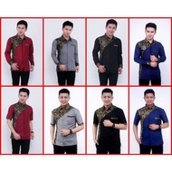 KEMEJA Men's Long-Sleeved Shirt, Long-Sleeved Shirt, Short-Sleeved Koko Shirt, Pekalongan Batik, The Newest, Cheapest, Best-Selling Muslim Clothing For Men