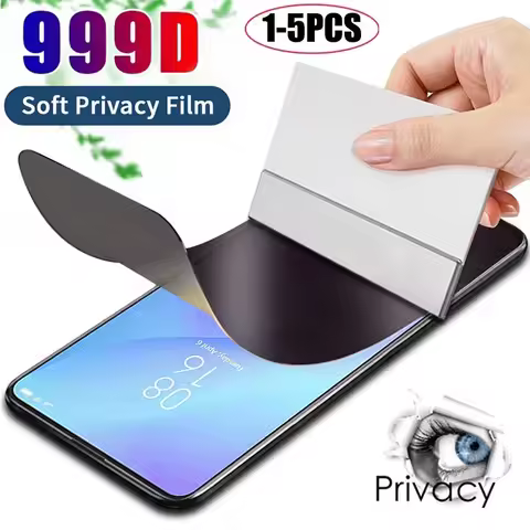 1-5Pcs Privacy Hydrogel Film For Realme Gt8 China P3 15 Pro 5G Ultra Note 70T 70 Neo7 Se V70S 15T 14