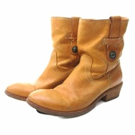 Frye FRAY Boots Camel 24.5cm Direct from Japan Secondhand