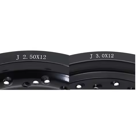 2.50*12 Inch 3.00*12 2.50X12" 3.00X12" 32 Spokes Holes Aluminum Alloy Motorcycle Wheel Rims