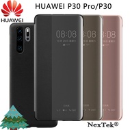 Original HUAWEI P30 Pro Case Official Smart View PU Leather Flip Case HUAWEI P30 Pro Cover Huawei P30 Phone Case Funda