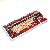 Doublebuy 130Key Christmas Themed Keycaps for 61 63 64 68 82 84 87 96 Mechanical Keyboard