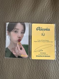Ricola x IU 小卡 card 利口樂