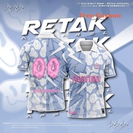 Retak Jersey Purple Custom Name And Number Baju Jersey Lelaki Custom Name Dan Nombor Baju Jersey Per